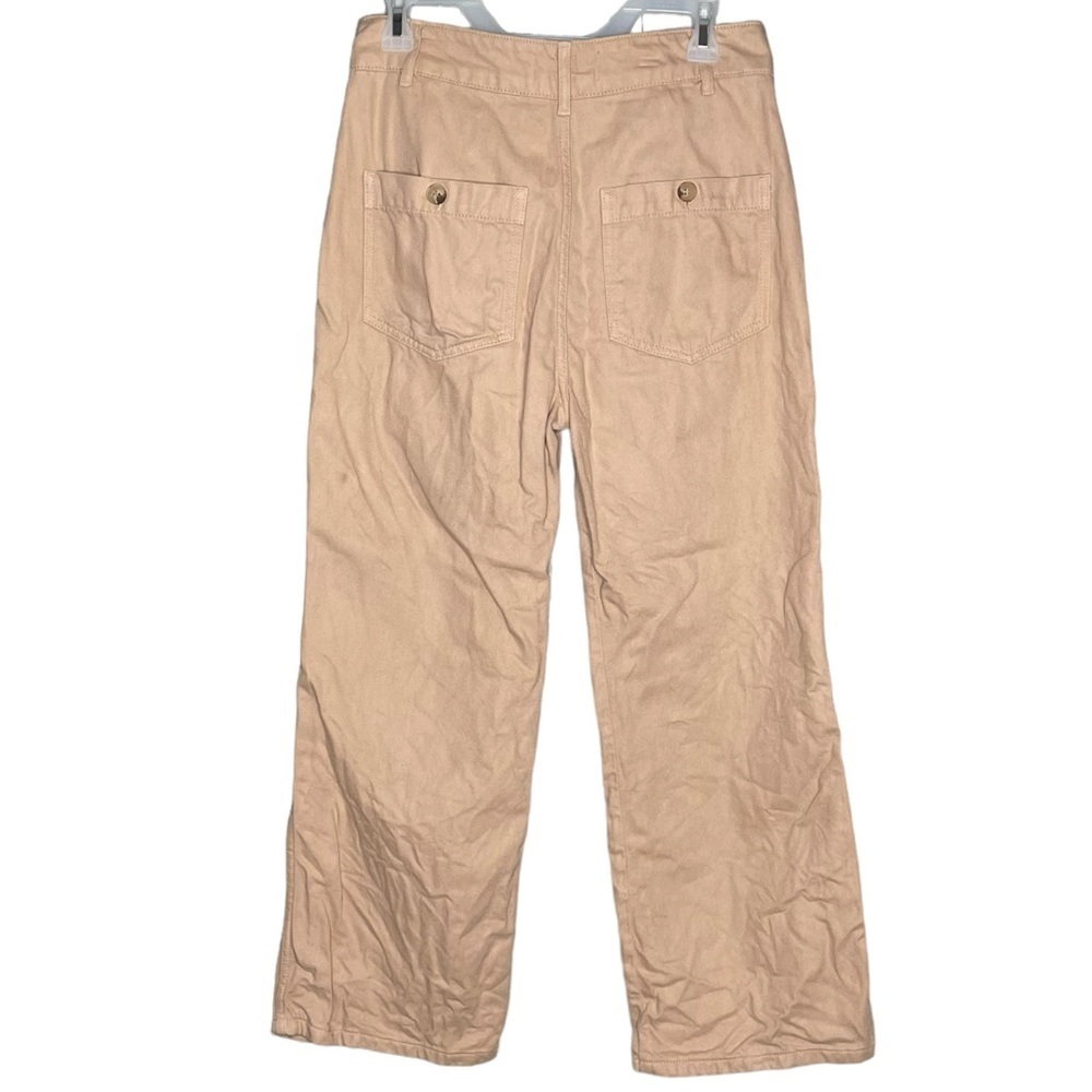 Reformation Blush Pink Wide-Leg Jeans - Picture 3 of 6